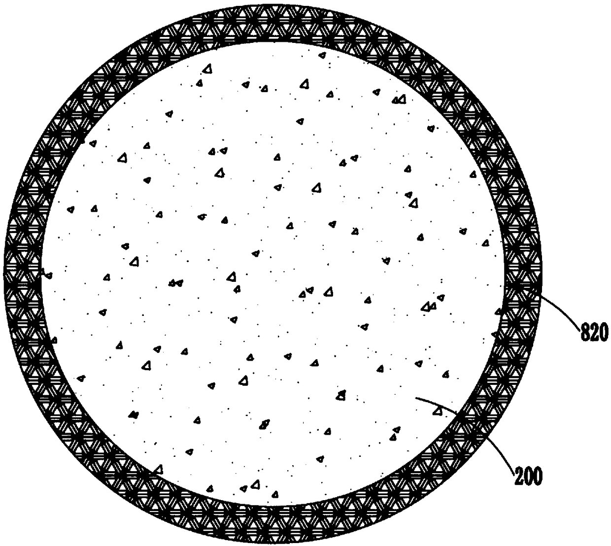 Building isolation bearing fire protection device