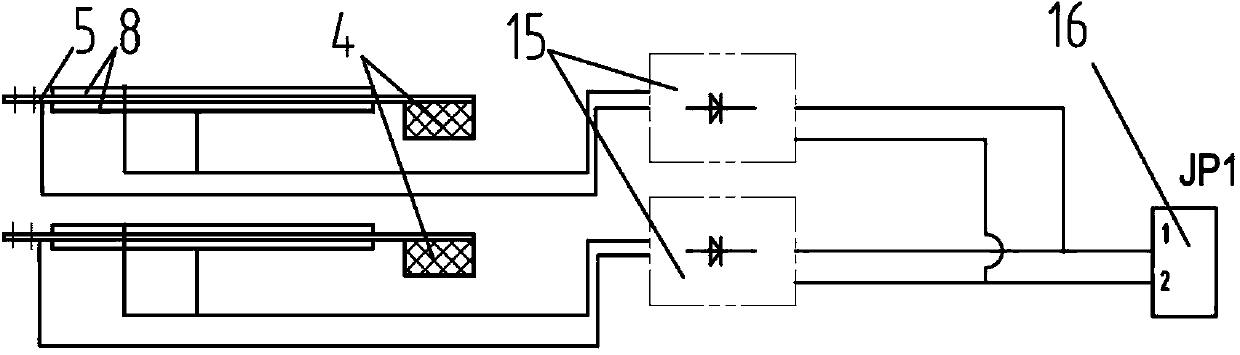 Rotary piezoelectric power generation charger driven by wind force