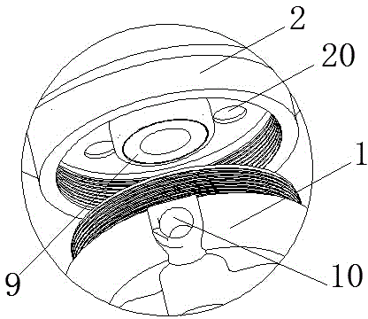 Magnetized water pump