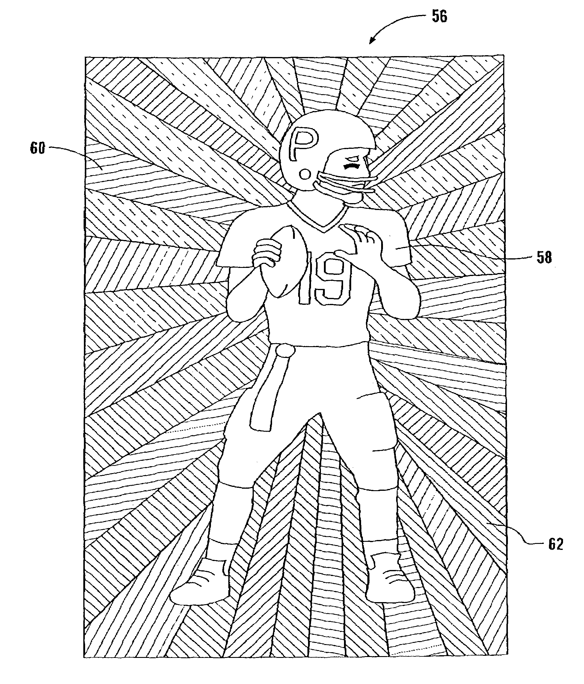 Reflective article and method of manufacturing same