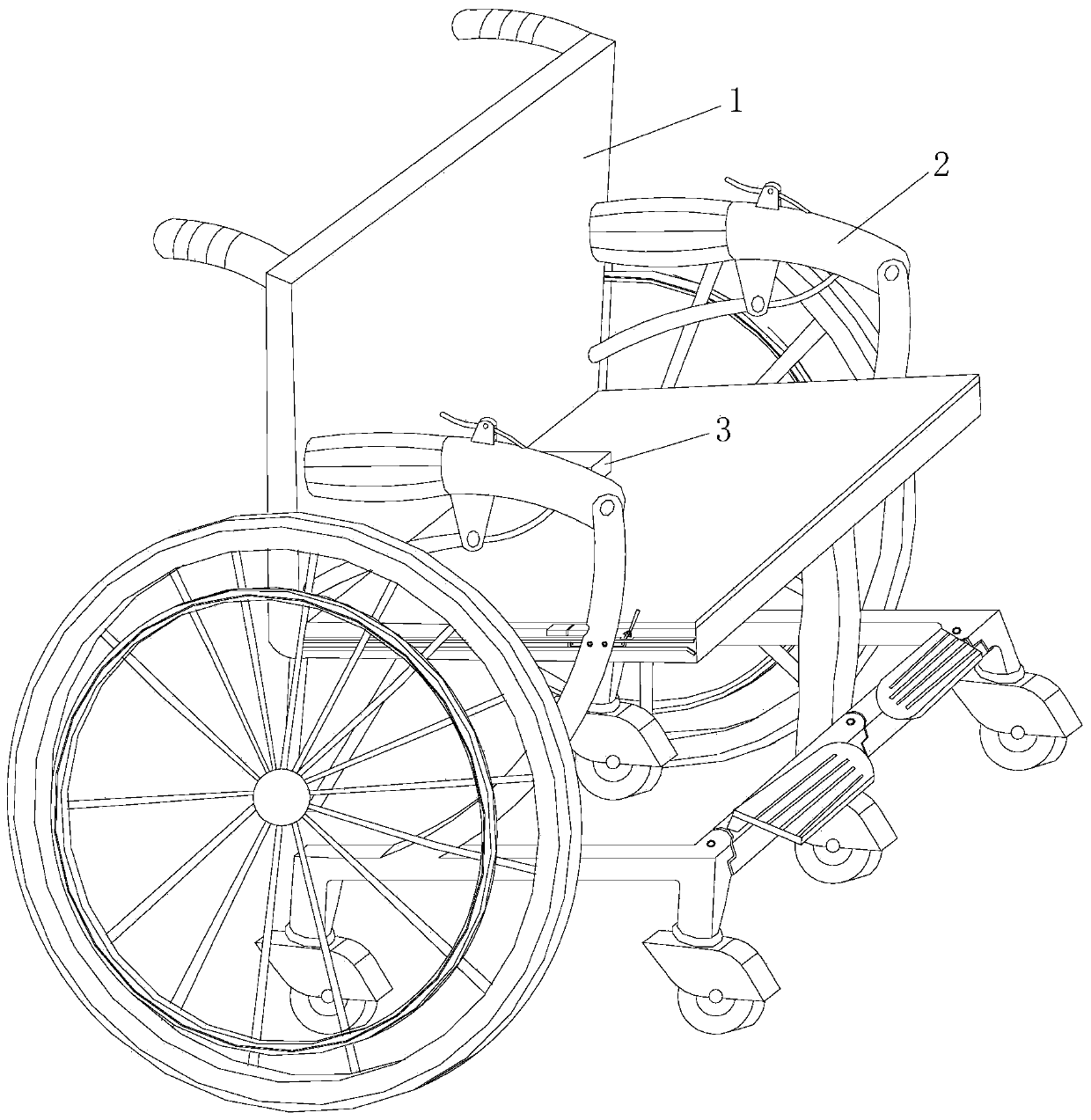 Remote monitoring walking assisting rehabilitation wheelchair and remote monitoring method