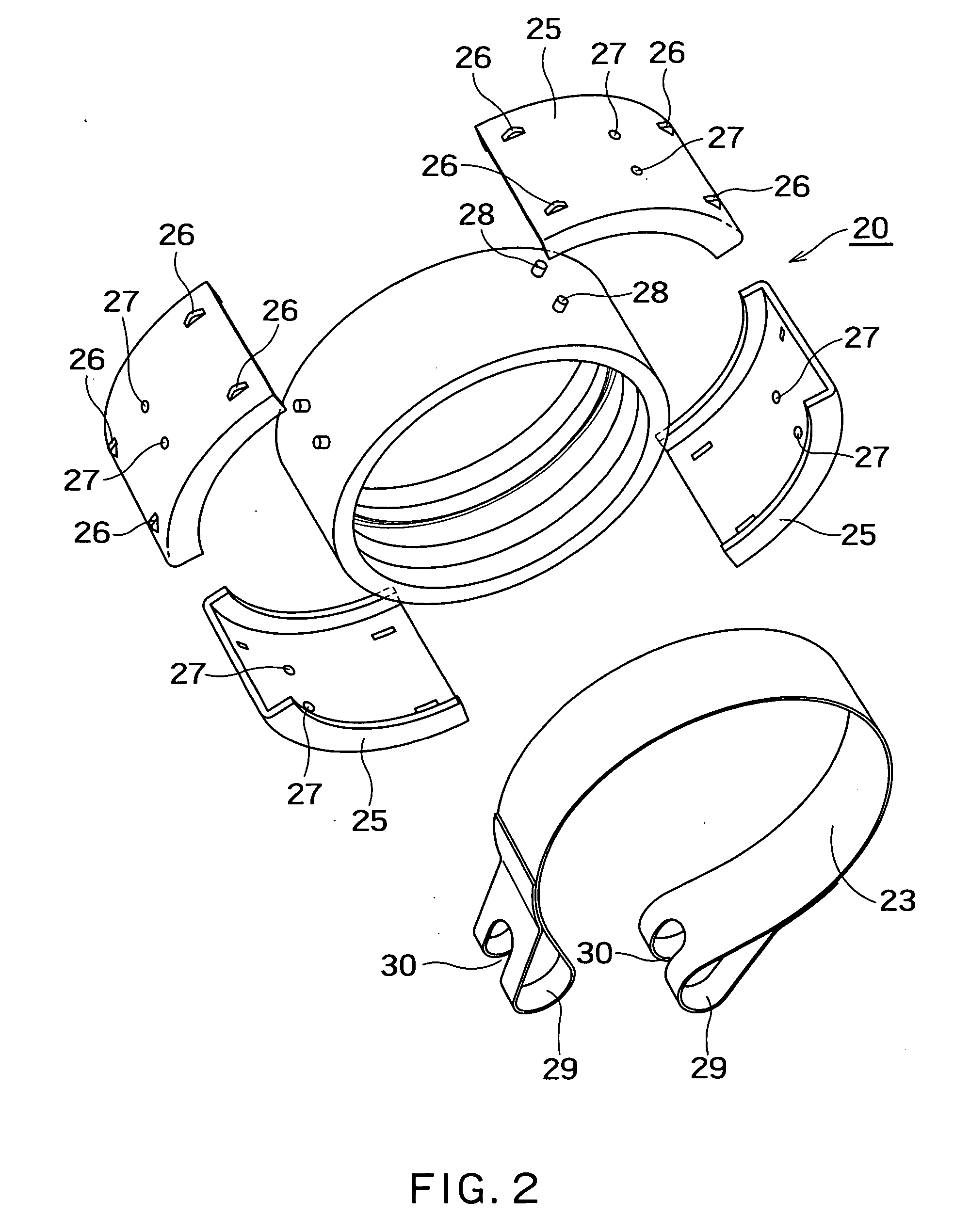 Housing type joint