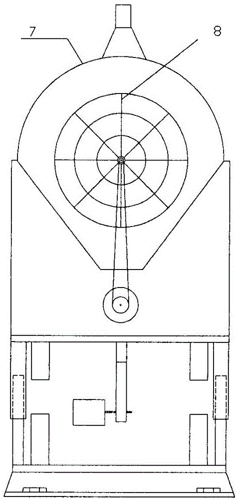 Waste concrete recycling and screening device