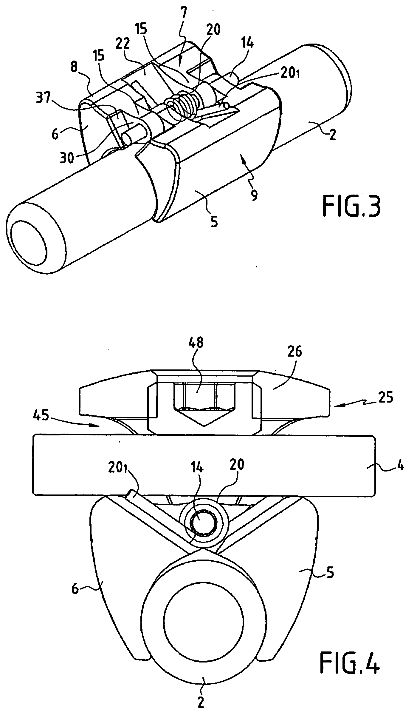 Connection system between a spinal rod and a transverse bar