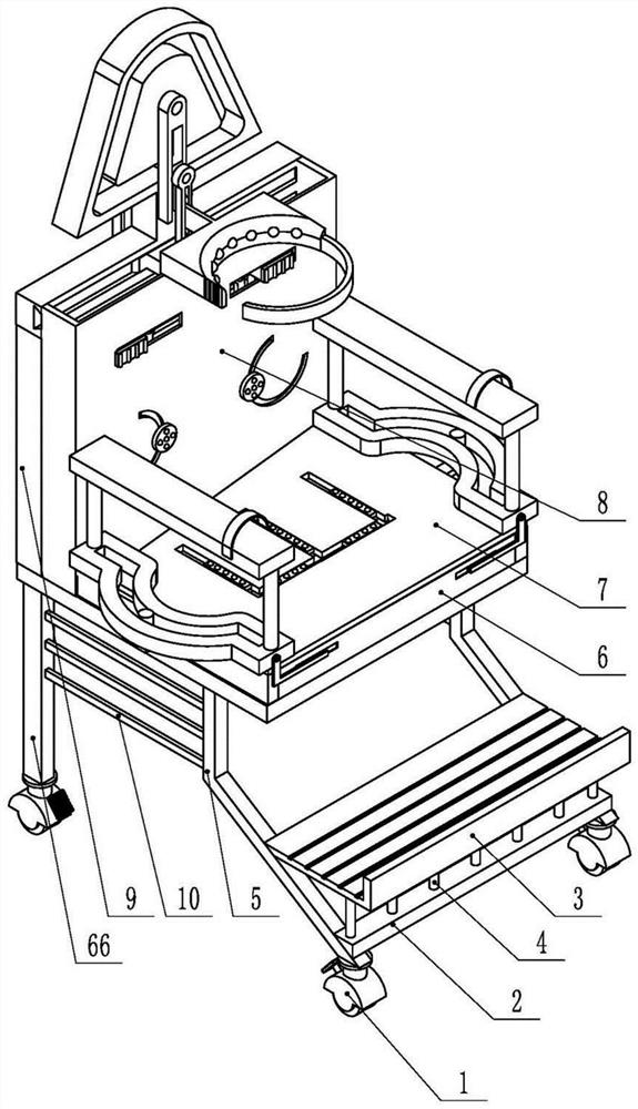 Cervical vertebra health-care training device