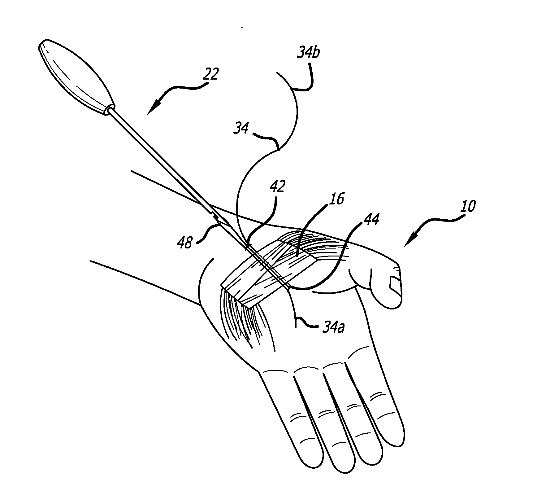 Method and apparatus for thread transection of a ligament