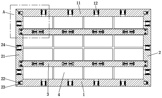 Mounting method of suspended ceiling buckle plate