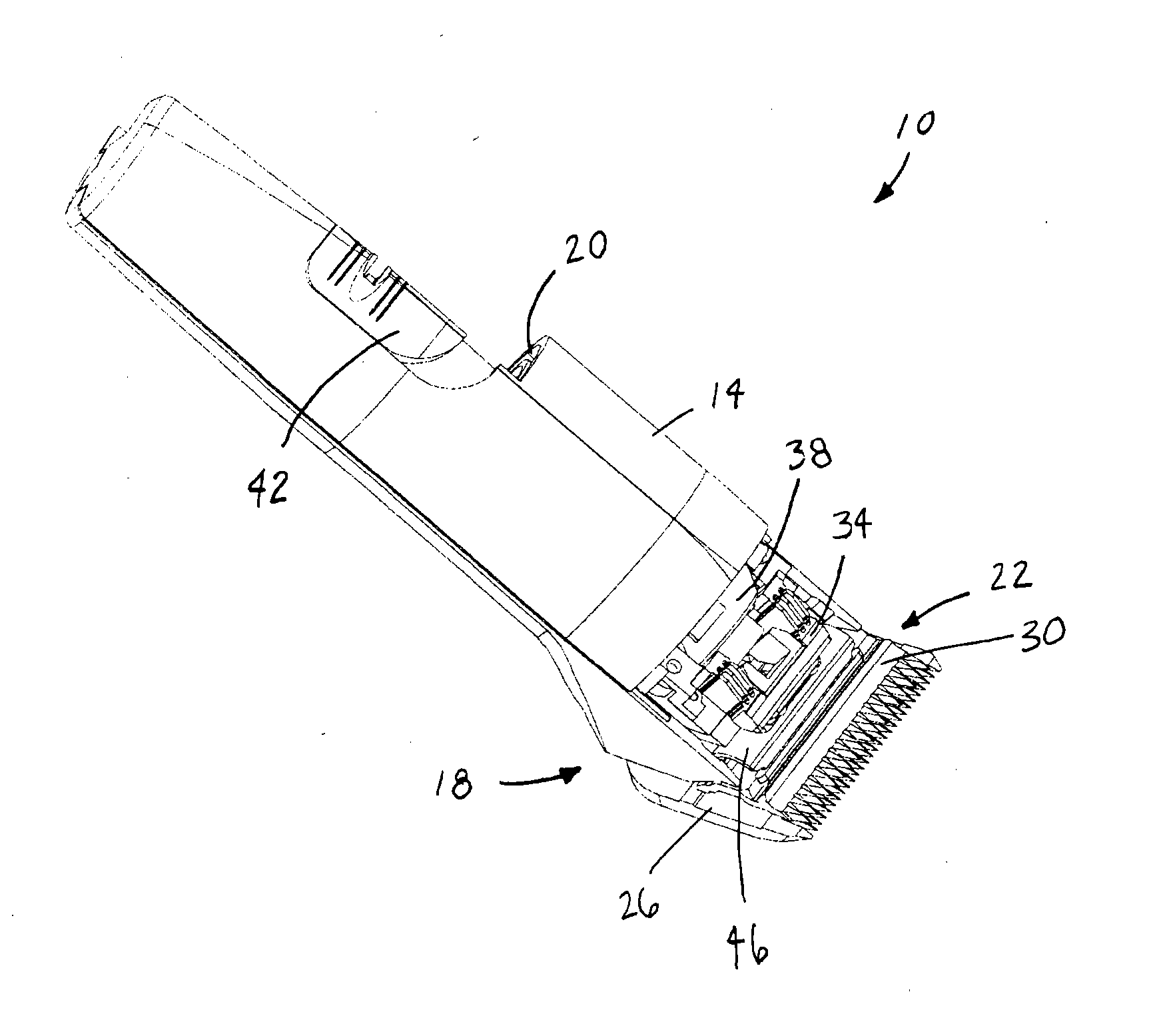 Ceramic movable blades for blade sets of hair clippers