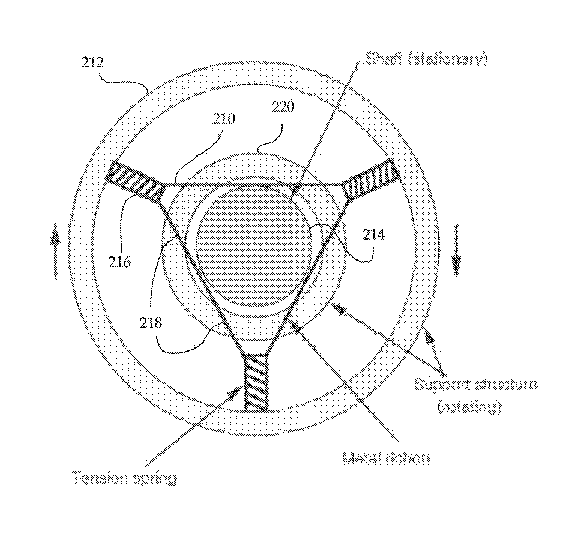 Centrifugally decoupling touchdown bearings