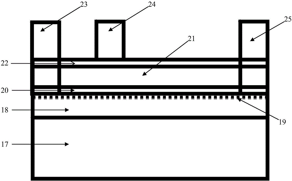 Method and system for realizing P-type nitride enhanced HEMT (High Electron Mobility Transistor) through in-situ etching monitoring