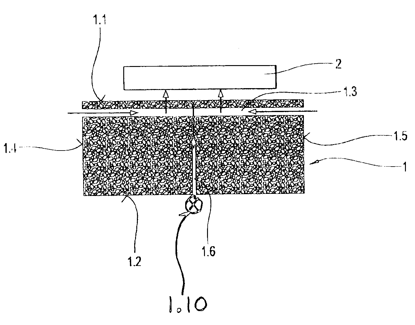 Device for manufacturing glass gobs