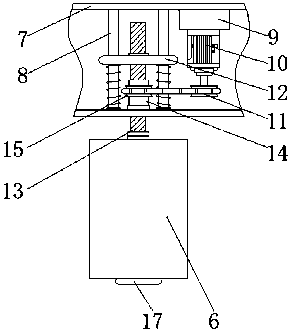 Intelligent auxiliary textbook fixing and storage device and using method