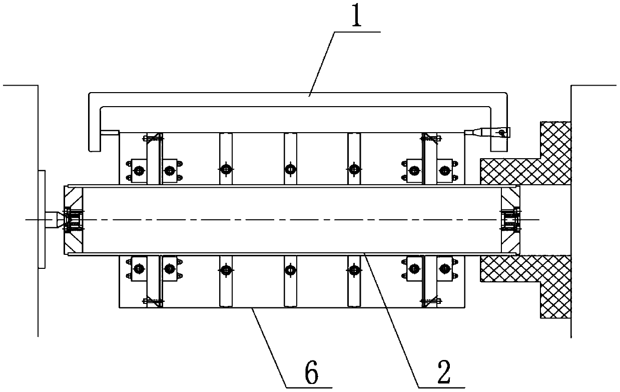 Large shielding motor stator shielding sleeve assembling process