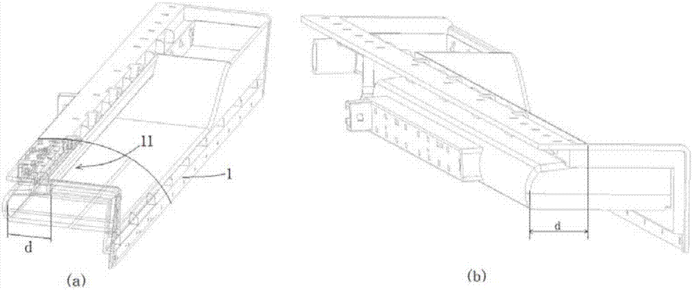 UV solidifying method for inner surface of groove body of printed workpiece