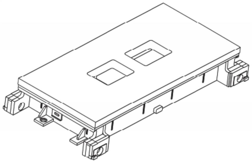 Welding method and assembly process of press machine trolleys