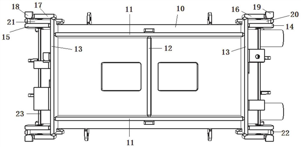 Welding method and assembly process of press machine trolleys