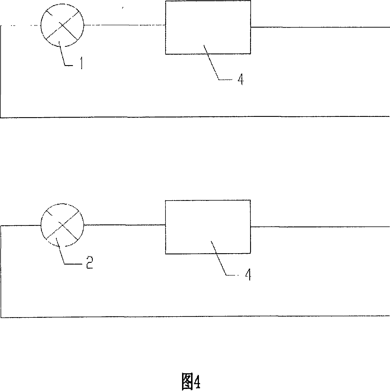 Colour, temperature adjustable operation lamp