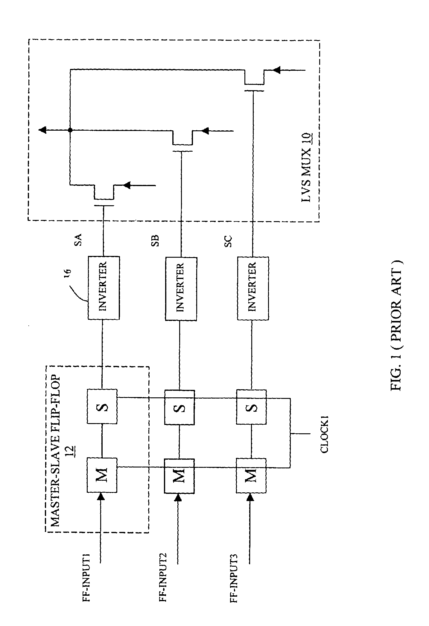 Select logic for low voltage swing circuits