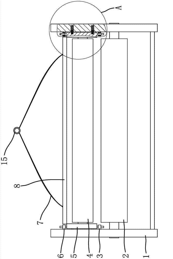 Adjusting mechanism for laser interstice of laser machine