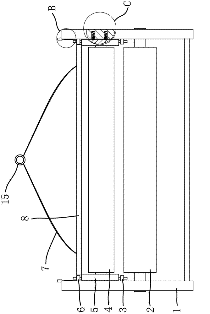 Adjusting mechanism for laser interstice of laser machine