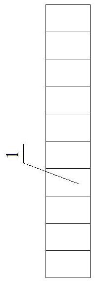 Detection test paper for detecting benzoyl peroxide in flour and preparation method of detection test paper