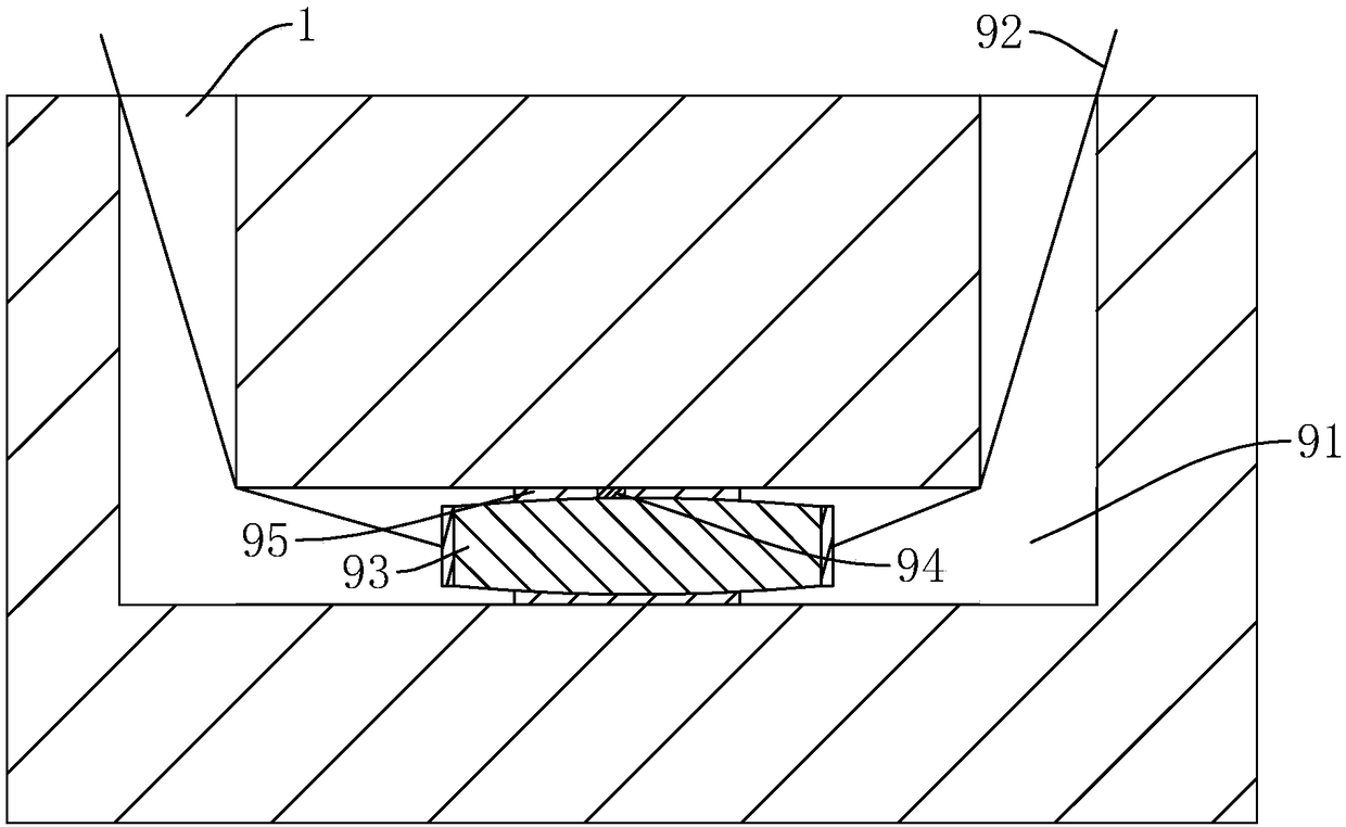 Positioning method of underground pipe non-excavation repair defect points