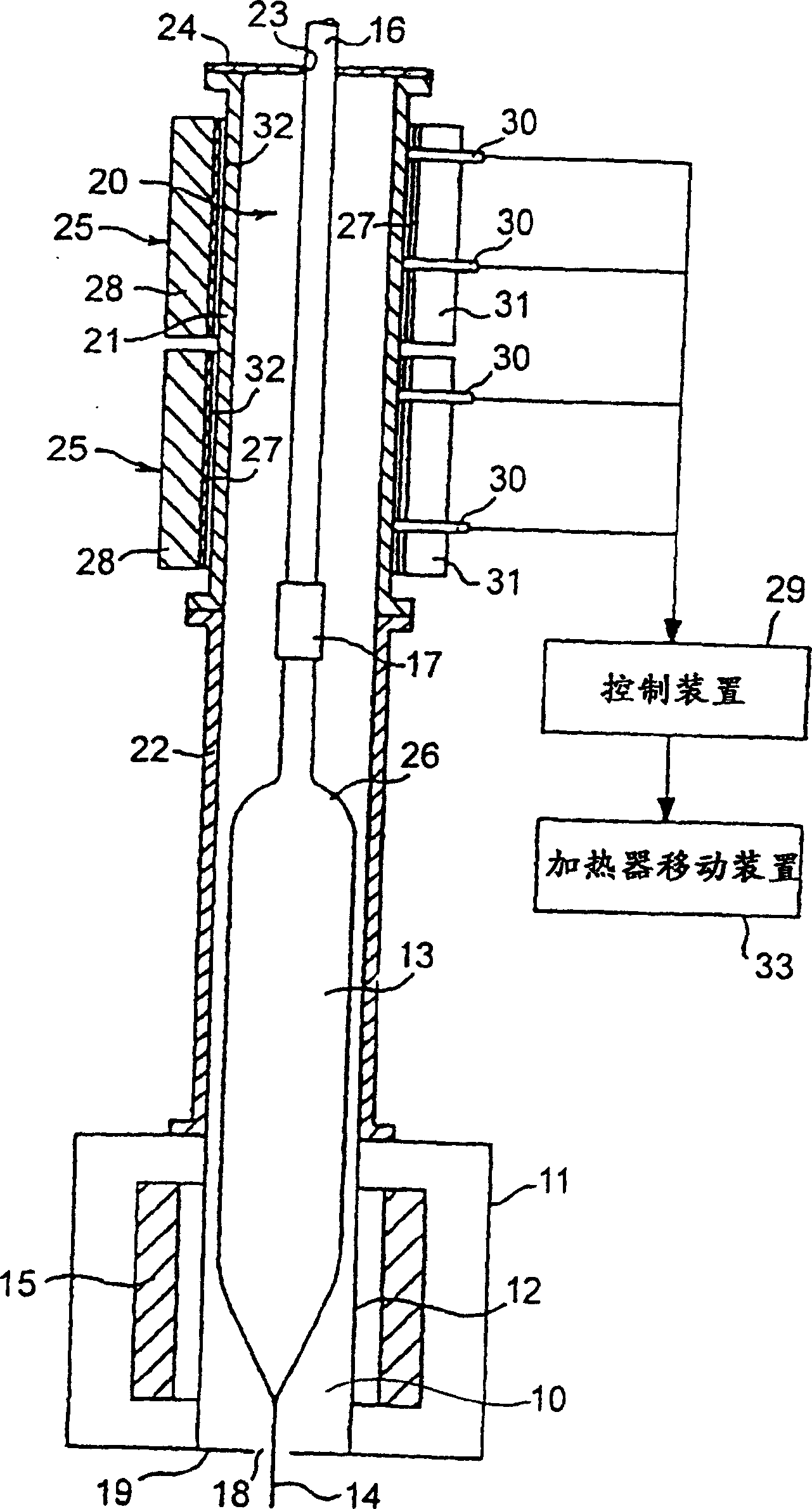 Optical fiber drawing method and drawing furnace