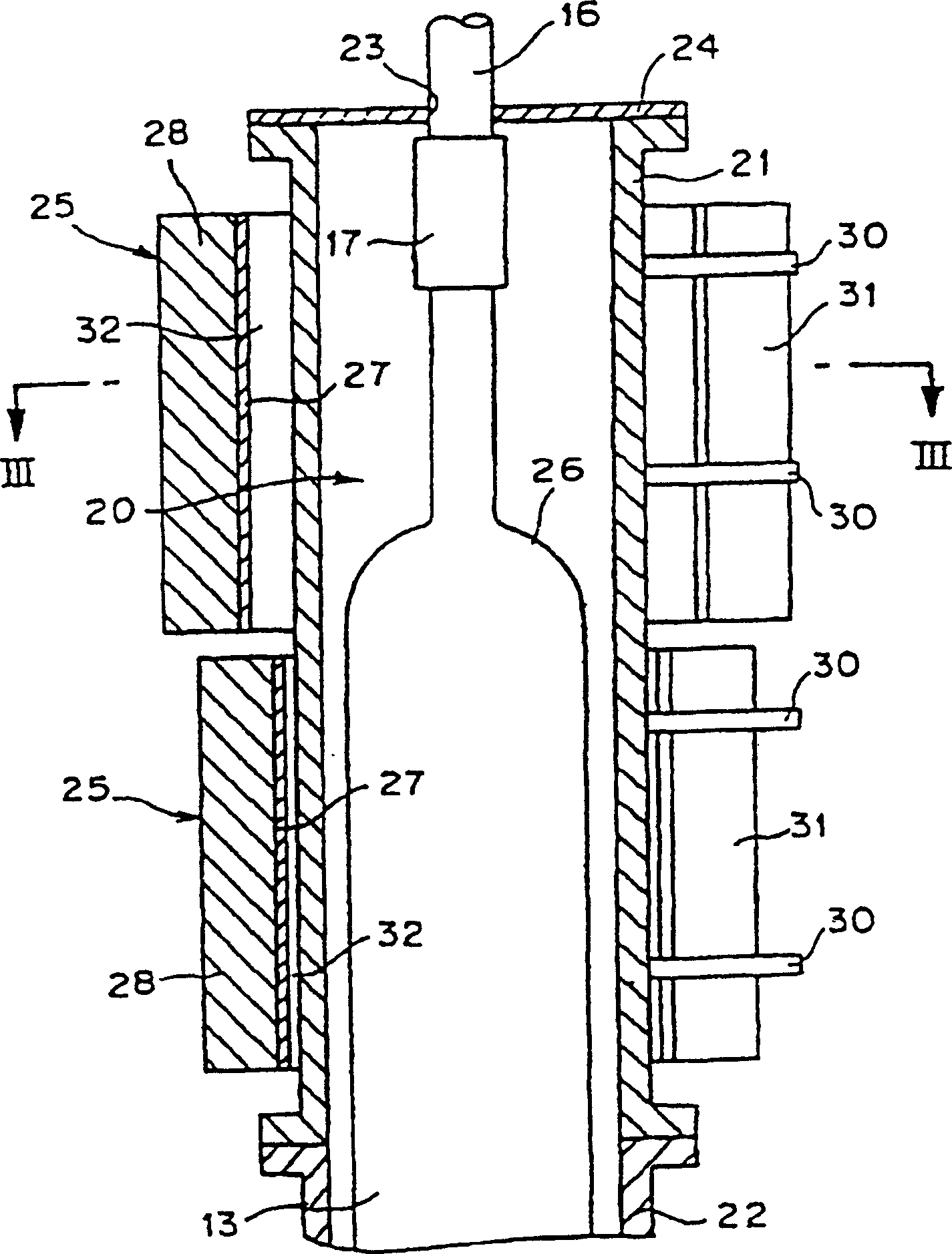 Optical fiber drawing method and drawing furnace