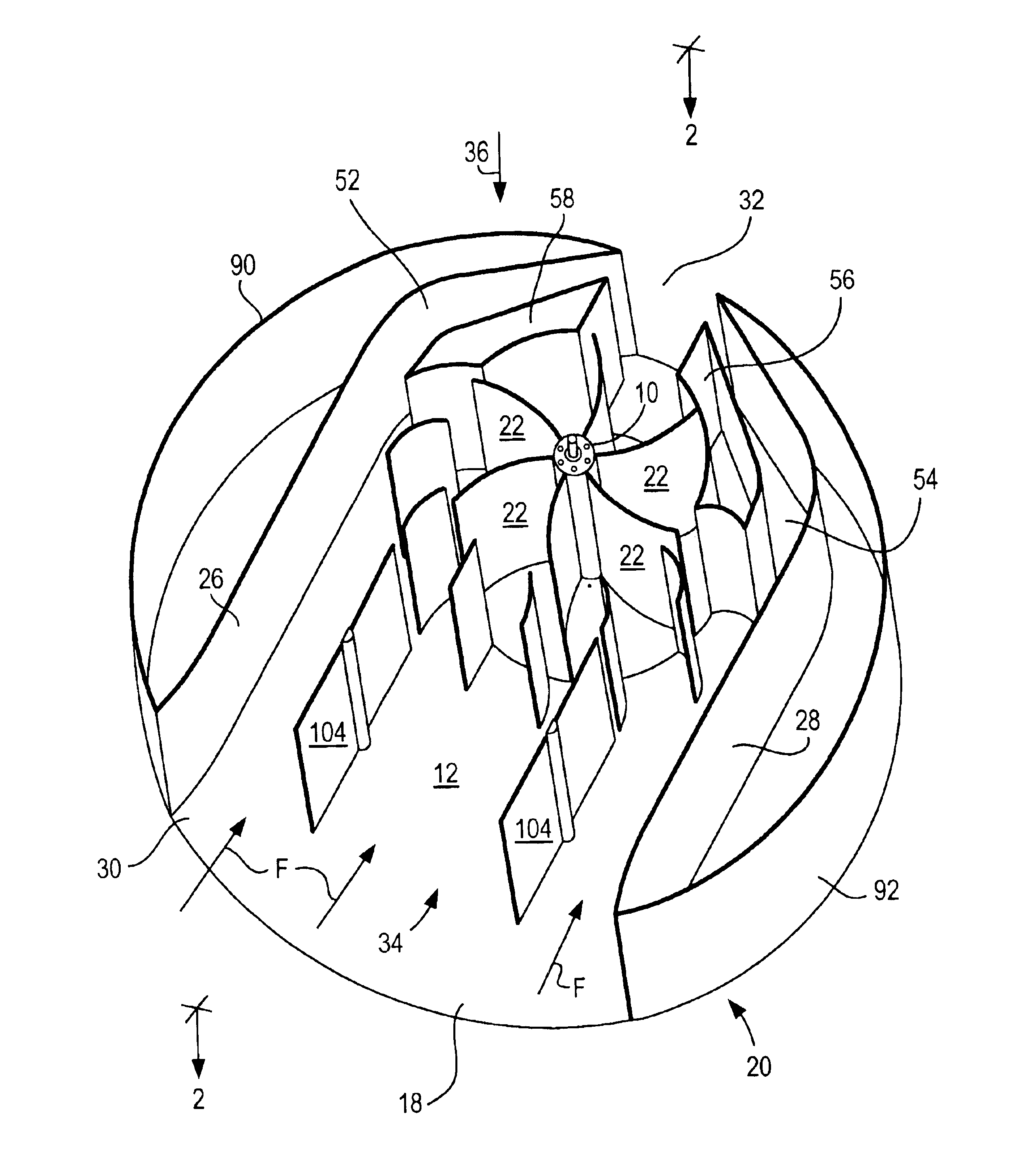 Wind powered energy generating machine