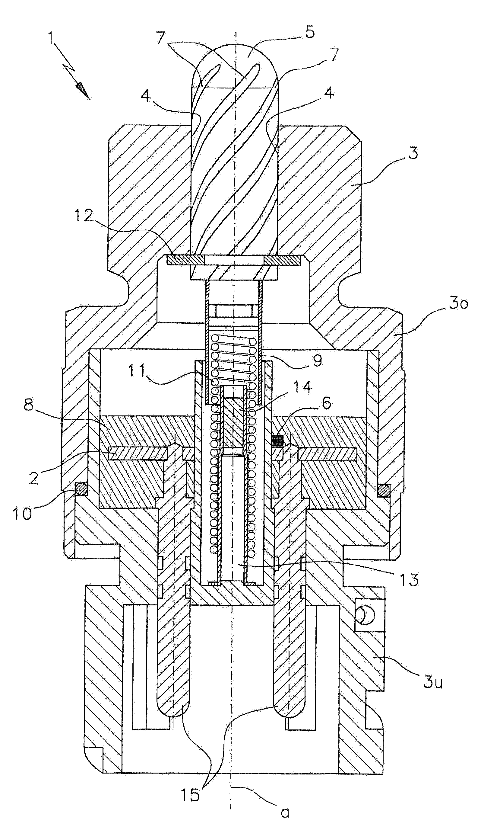 Electronic plunger switch