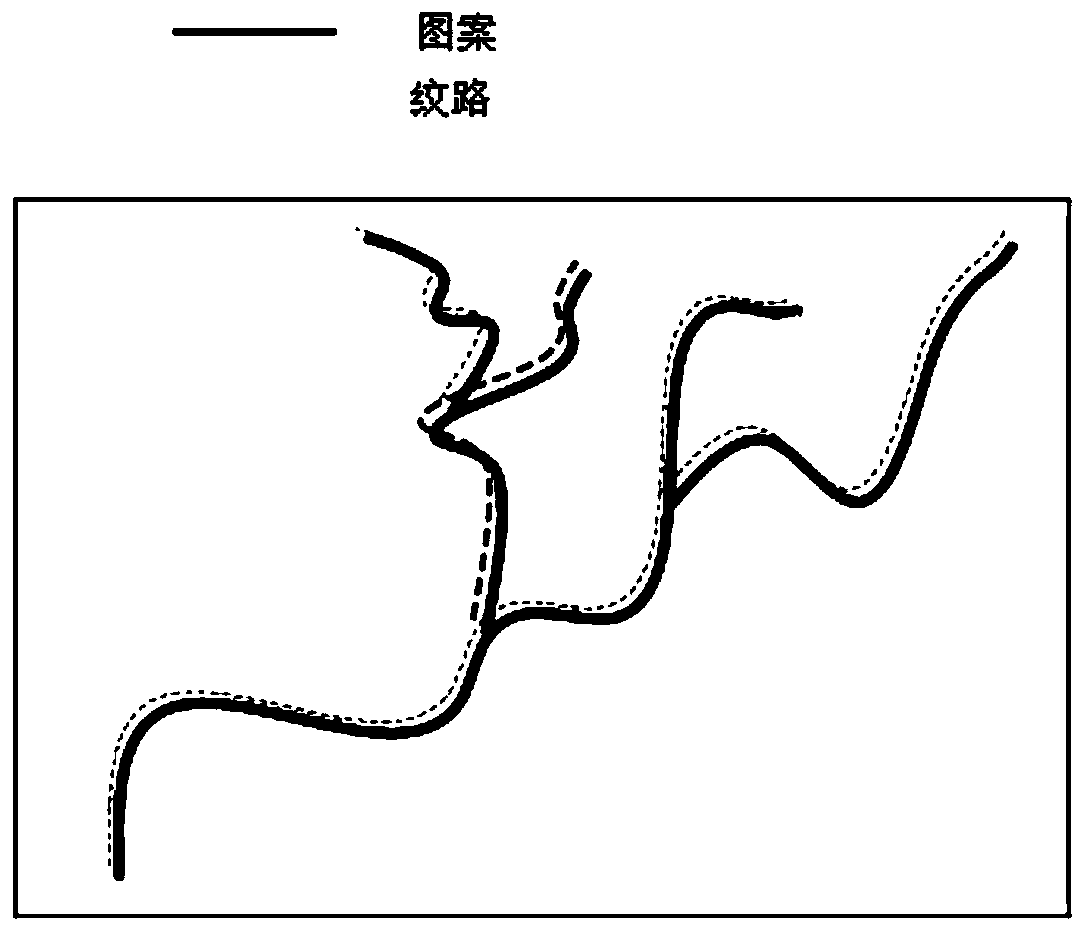 Floor with cracks and preparation method of floor