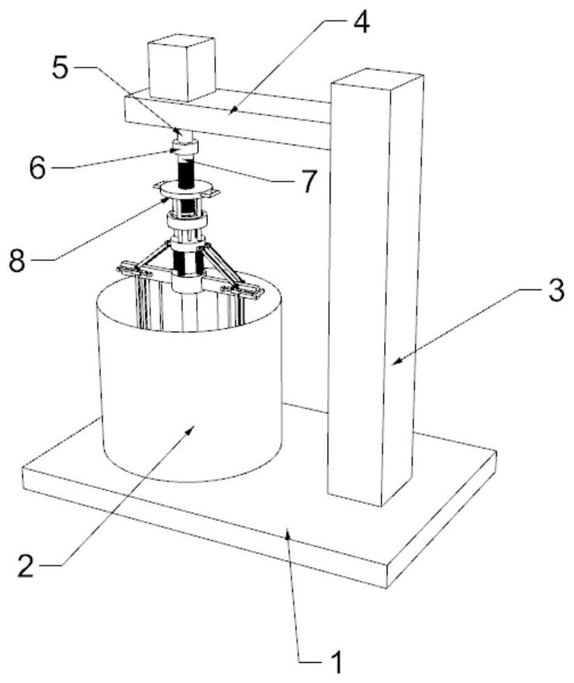 Cosmetic raw material emulsifying device