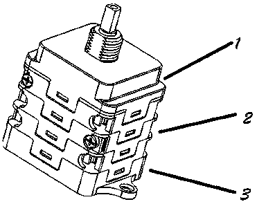 Small-sized and high-reliability circuit breaker structure