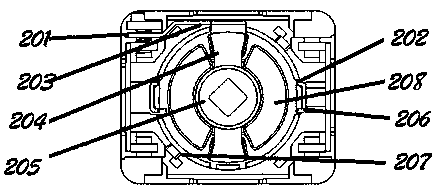 Small-sized and high-reliability circuit breaker structure