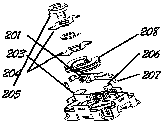 Small-sized and high-reliability circuit breaker structure