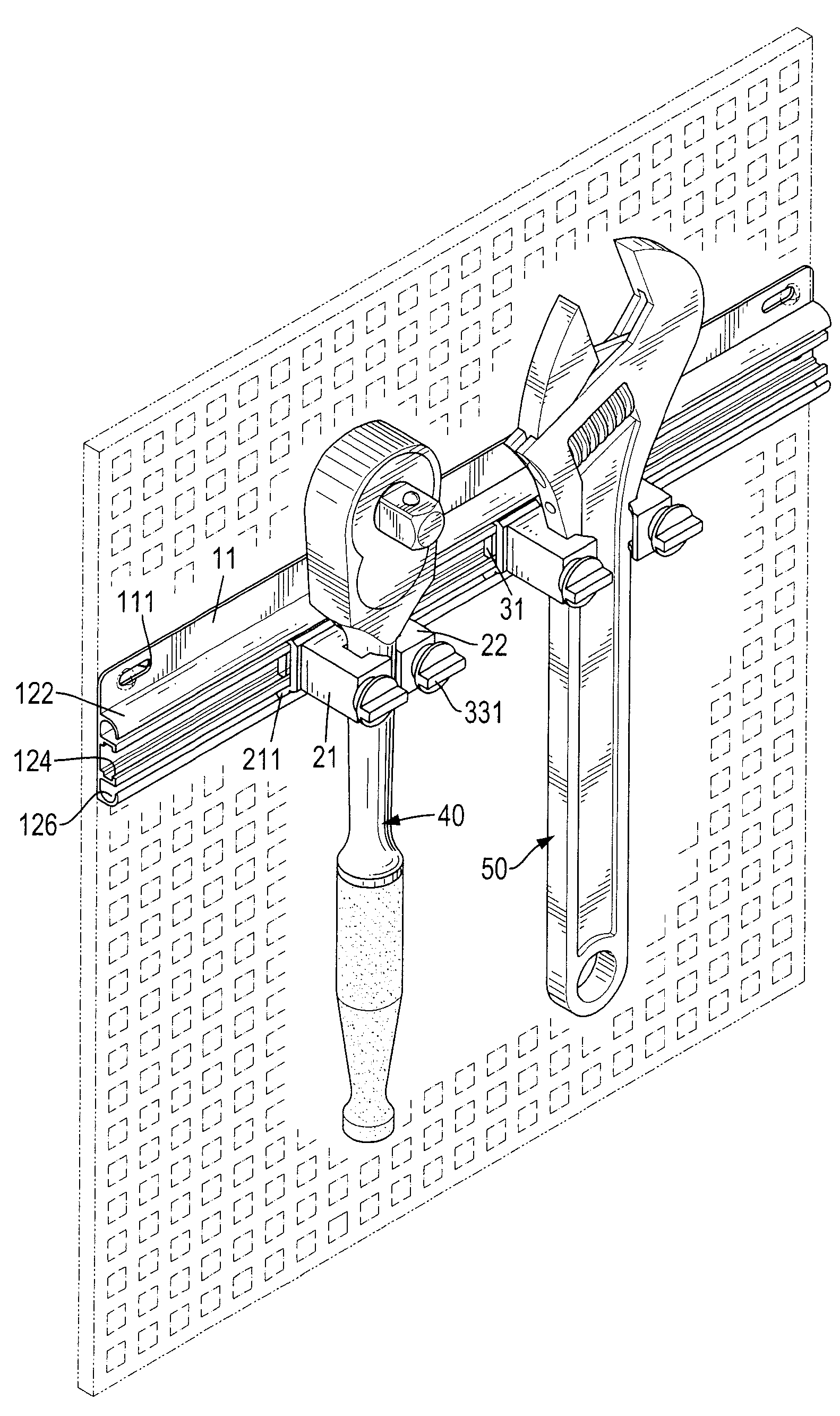 Tool suspension device