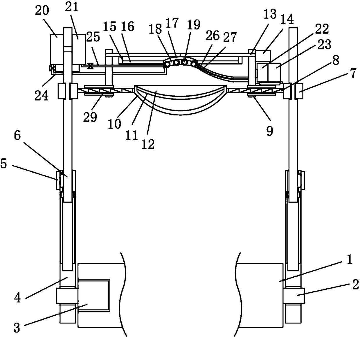 Cold compress device for nasal surgery in rhinology clinic