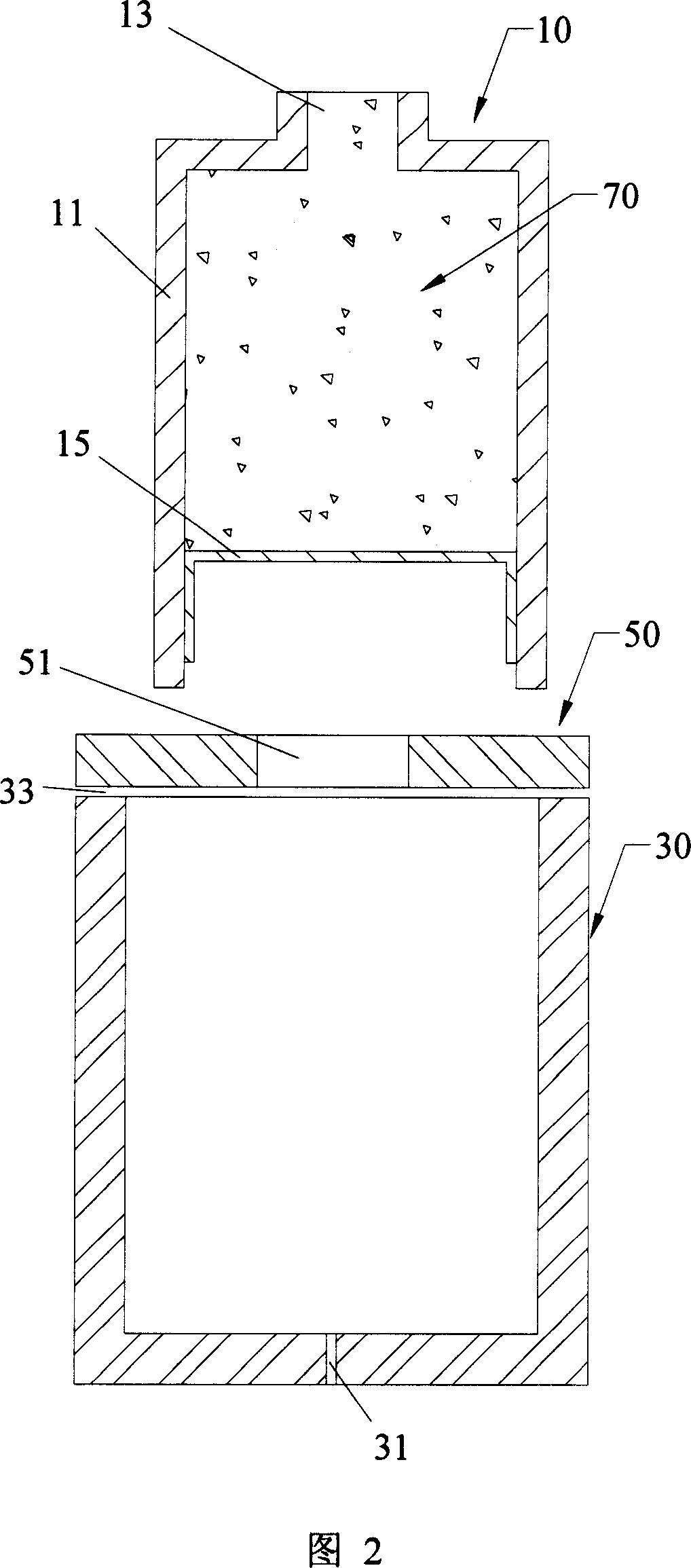 Method for extruding high viscosity content and extrusion device