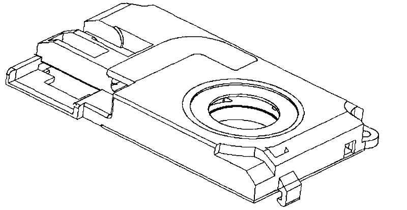 Speaker sound cavity box with sound-guiding pipe groove