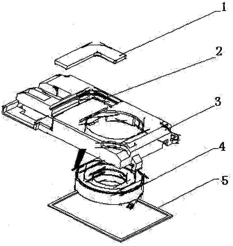 Speaker sound cavity box with sound-guiding pipe groove