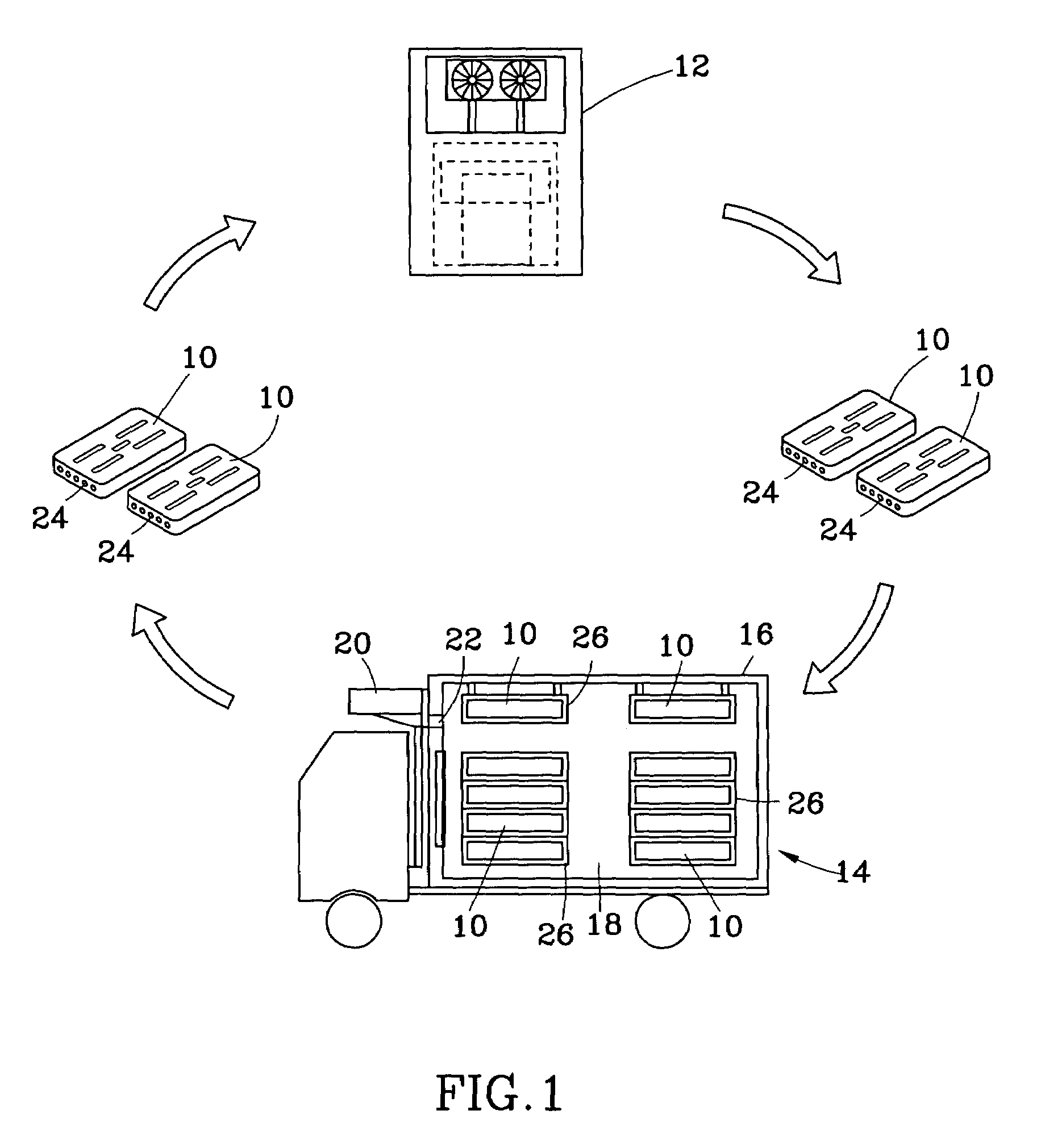 Low-temperature delivery vehicle