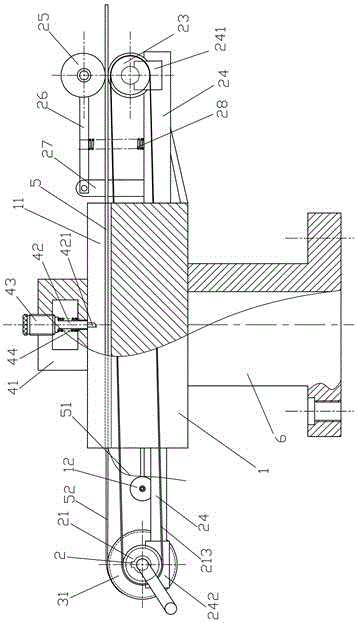 A device for stripping the insulating layer of wires