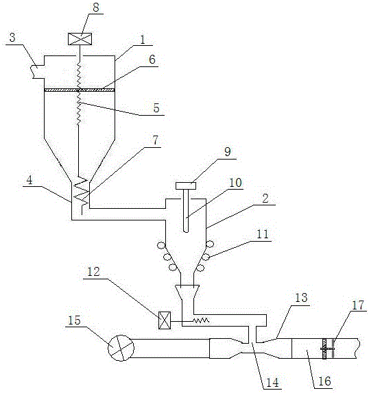 Powder fine quantitative storage and transportation delivery device and method thereof