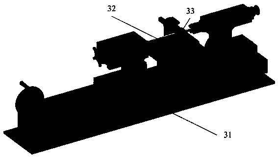 Thin-walled elongated pipe member whole precision processing method