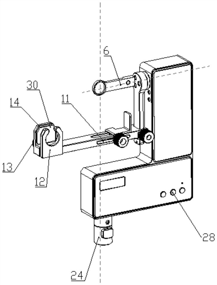 Device and method for shooting 360-degree panoramic picture by mobile phone