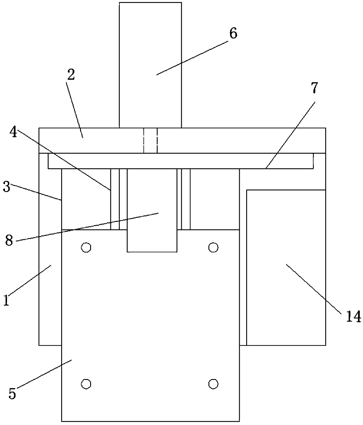 Production device of fully enclosed inductor