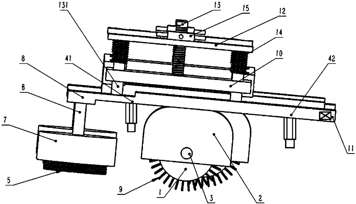 Road marking cleaning trailer