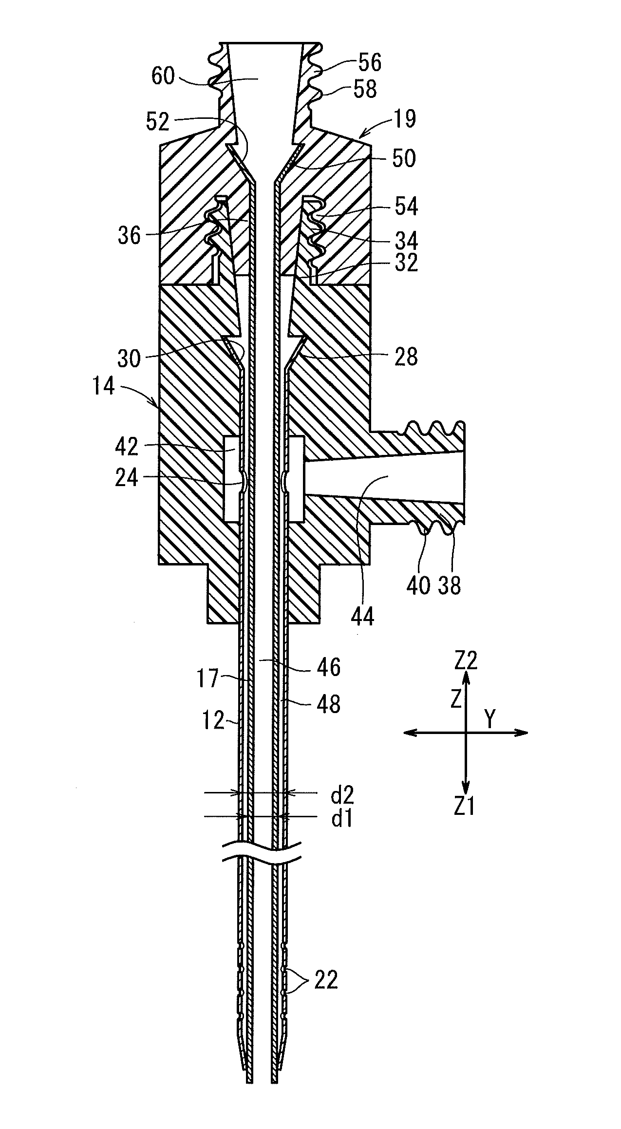 Bone cement injection puncture needle