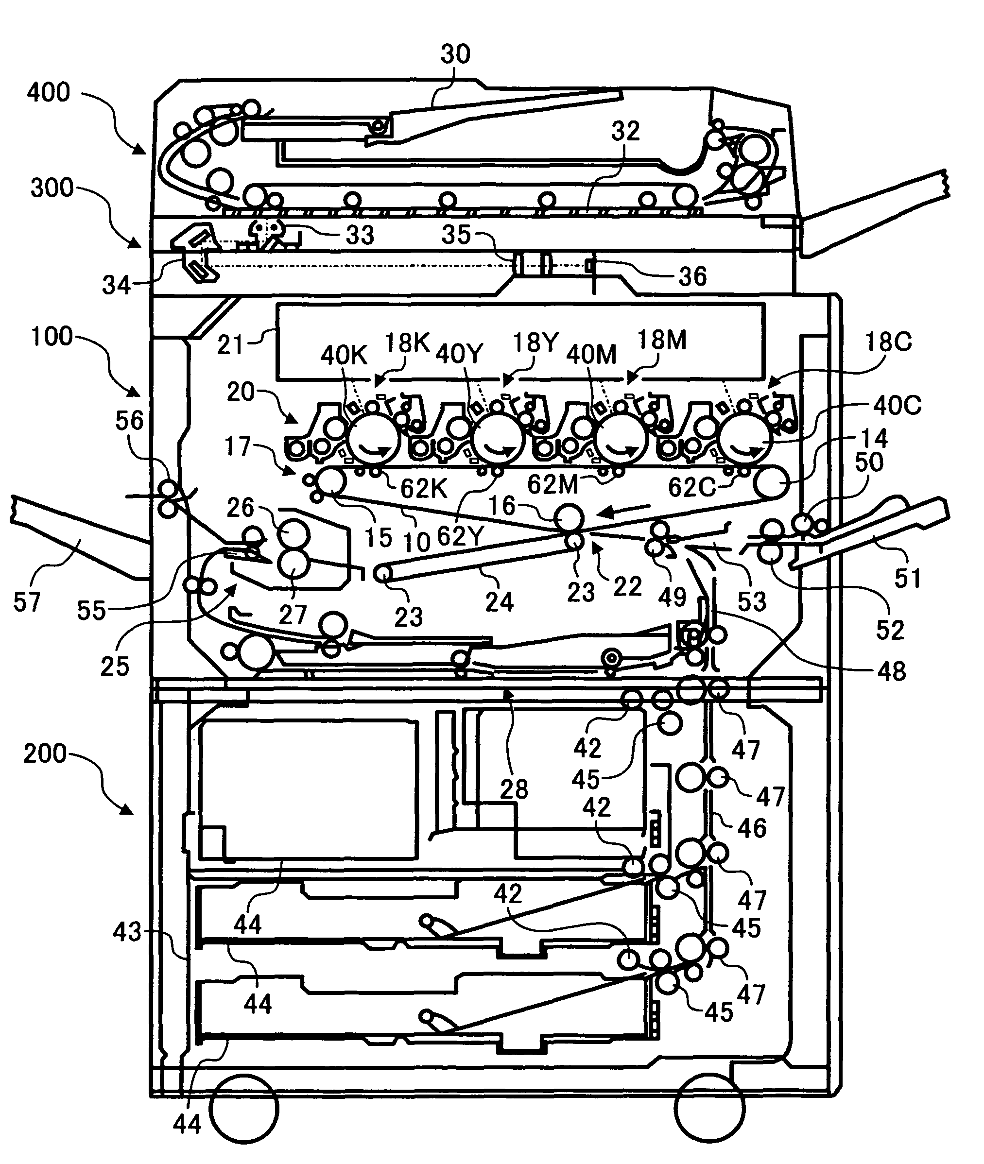 Abnormality determining apparatus, image forming apparatus including the abnormality determining apparatus, and abnormality determining method