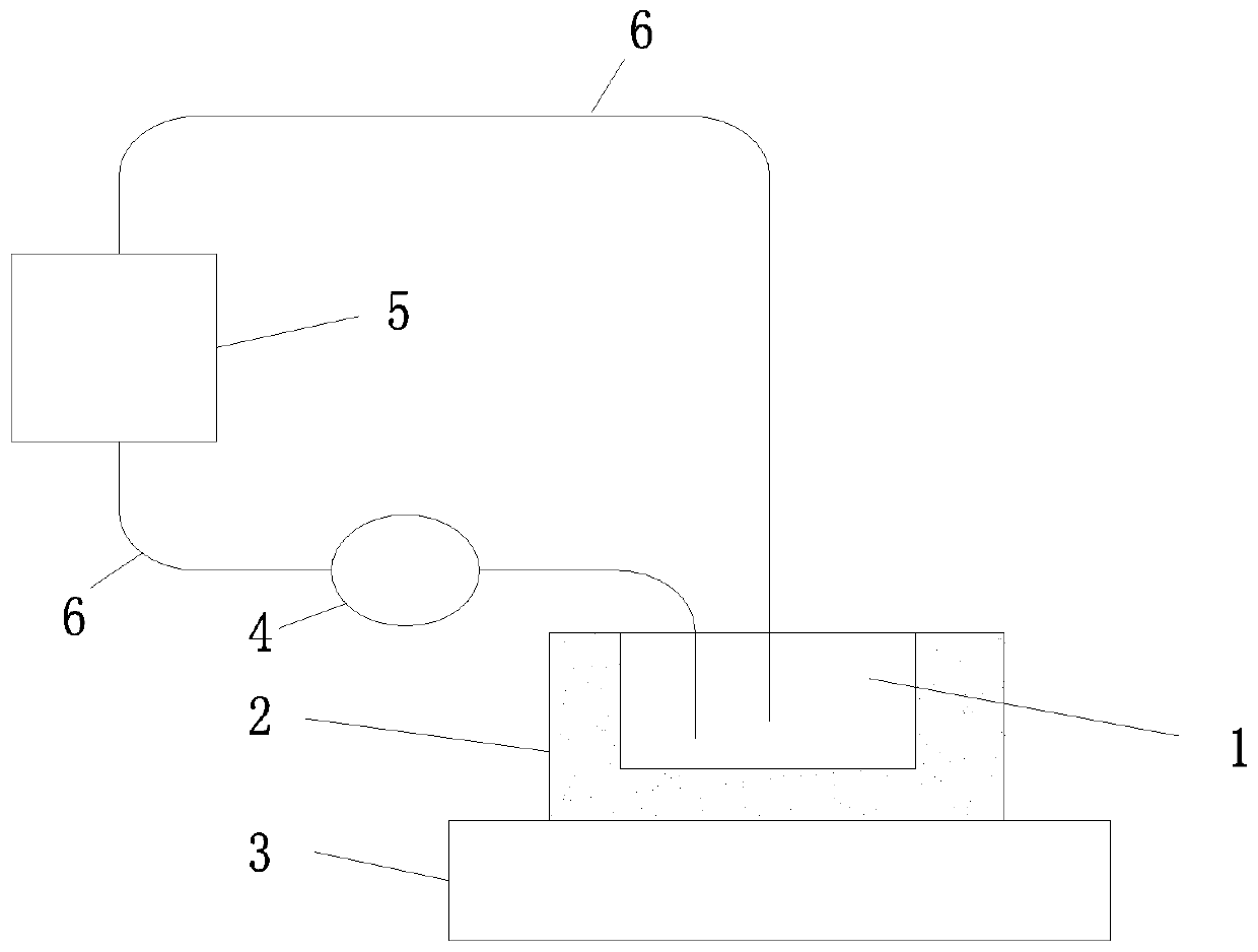 Experimental device and evaluation method for simulating scouring and dissolving effects of cement paste on salt rocks